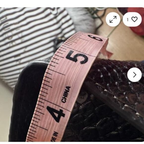 Henri Bendel Black Snakeskin Tote - Picture 15 of 16